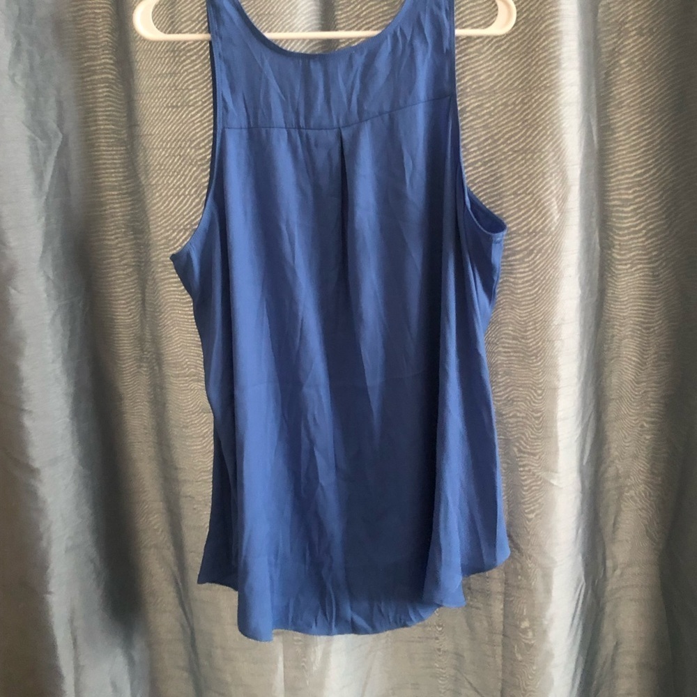 Ricki's XXL Blue Sleeveless Tank Top-perfect for summer or fall- new or like new - Picture 6 of 6